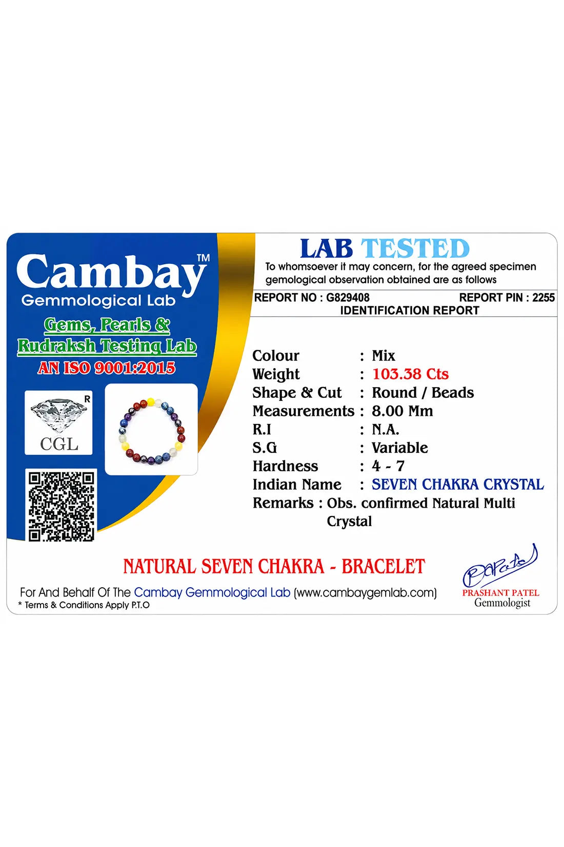 7 Chakra Bracelet