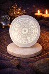 Energised Shree Yantra Selenite Plate