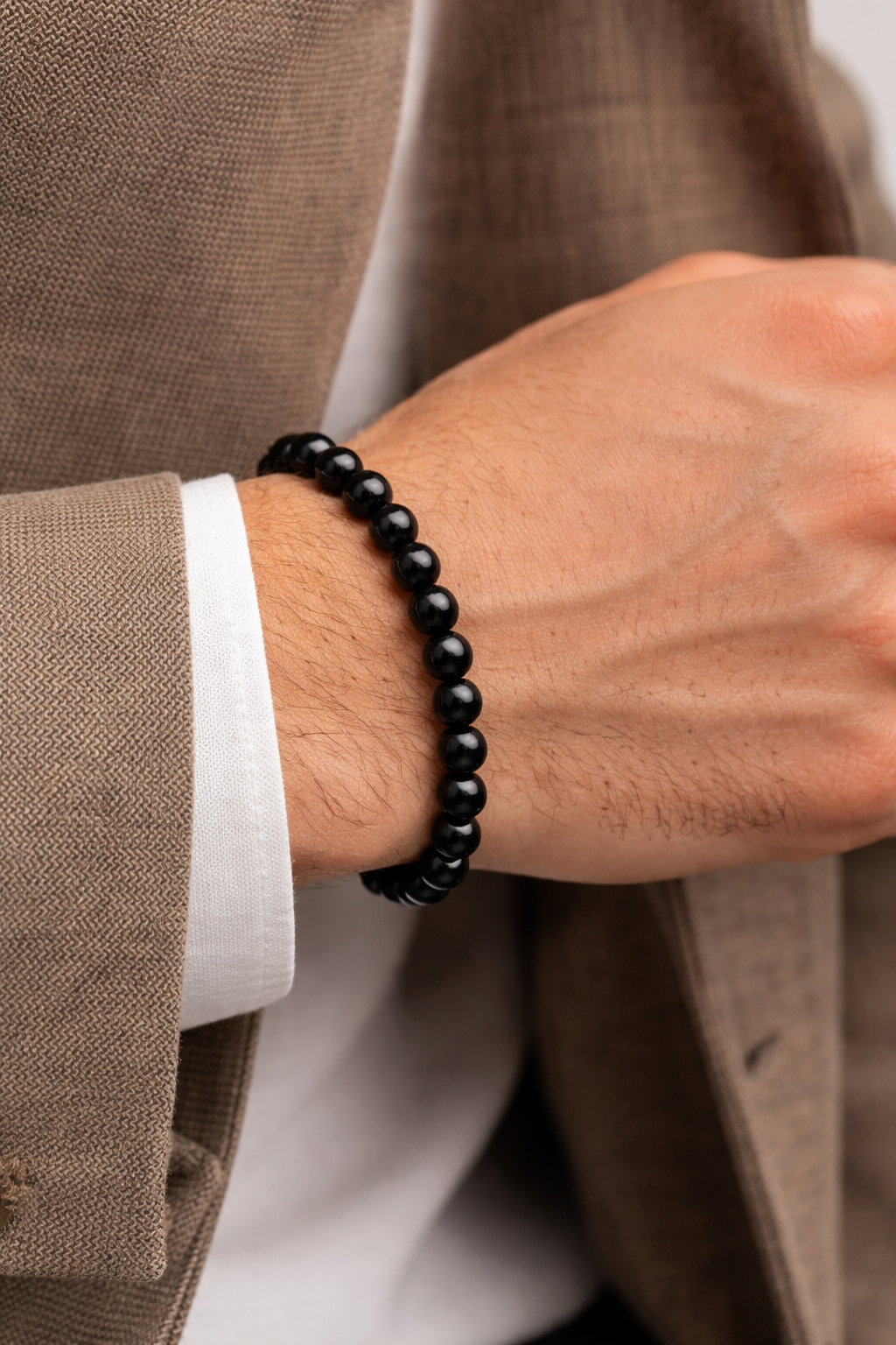 Black Tourmaline / Obsidian Bracelet