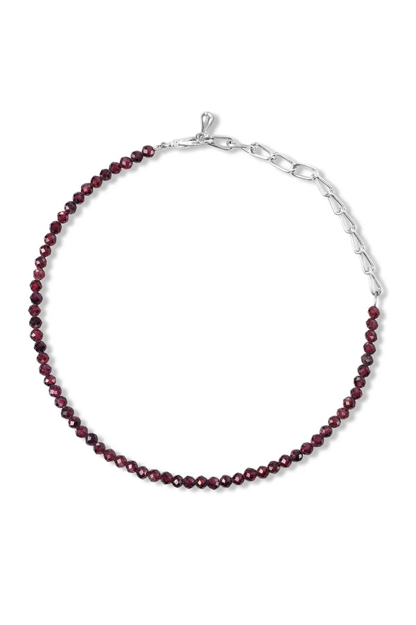 Garnet Anklet
