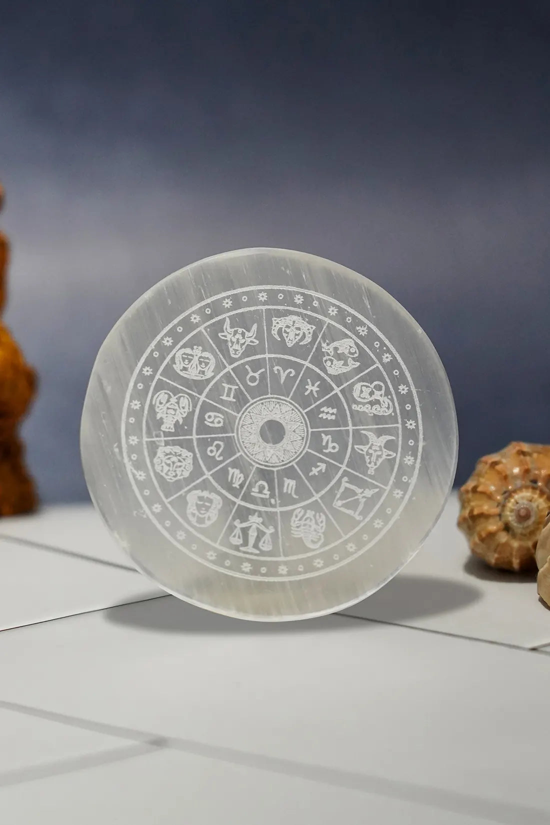 Energised Selenite Crystal Plate – 10× Stronger