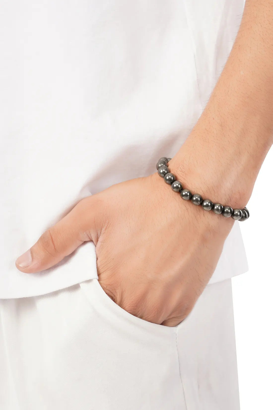 Raw Pyrite Bracelet