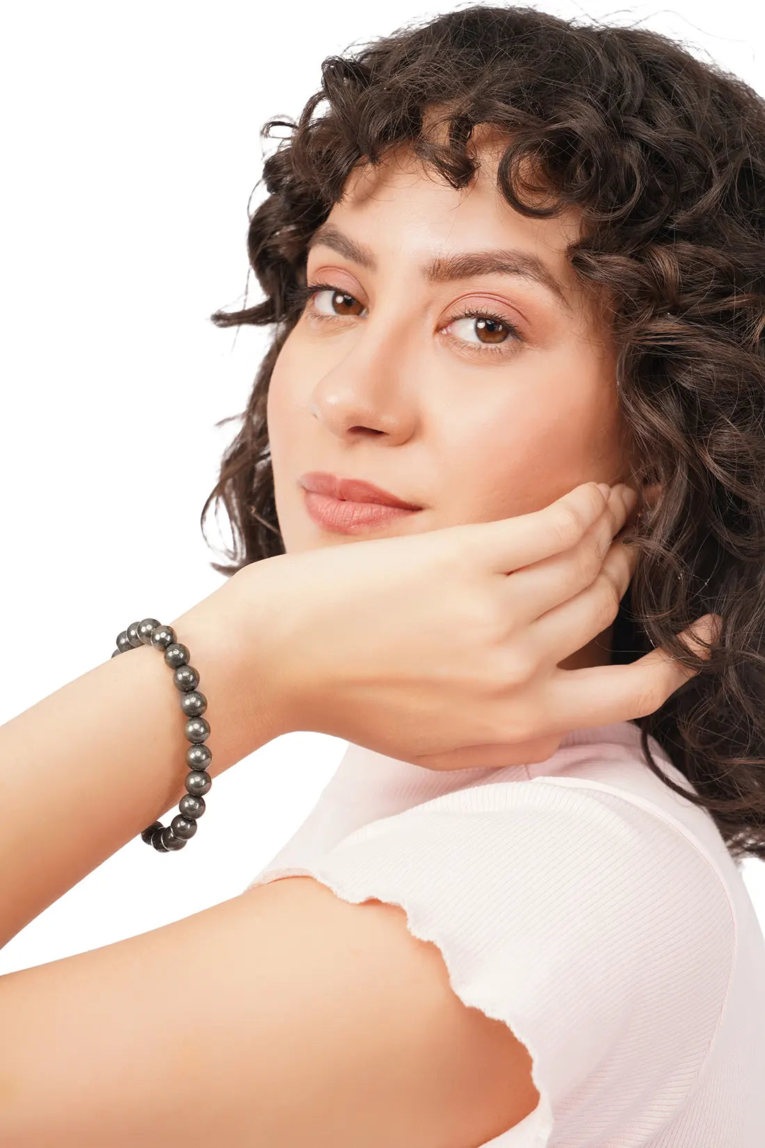 Raw Pyrite Bracelet