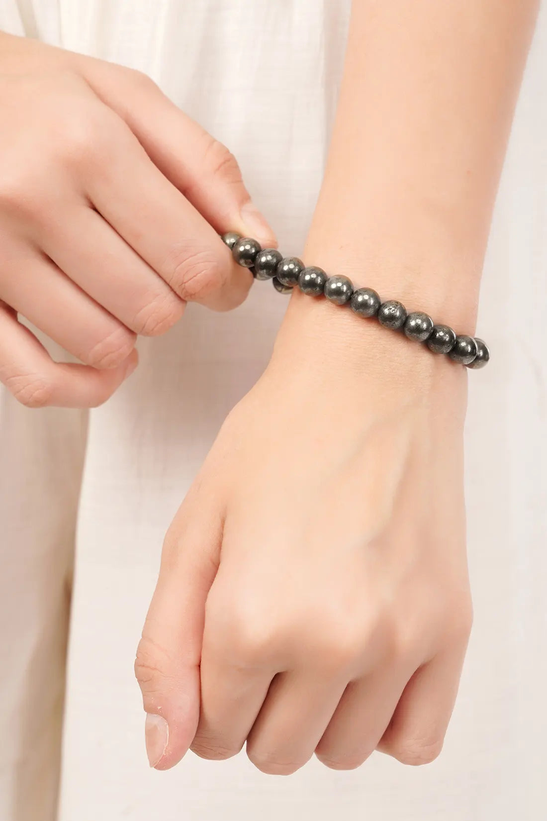 Raw Pyrite Bracelet