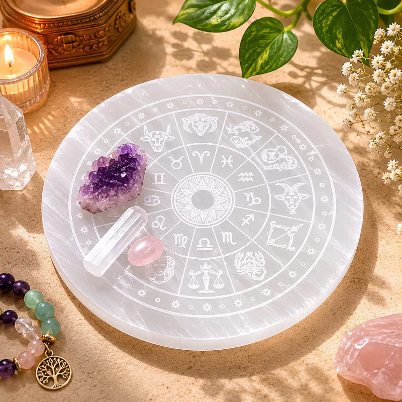 Selenite Plate